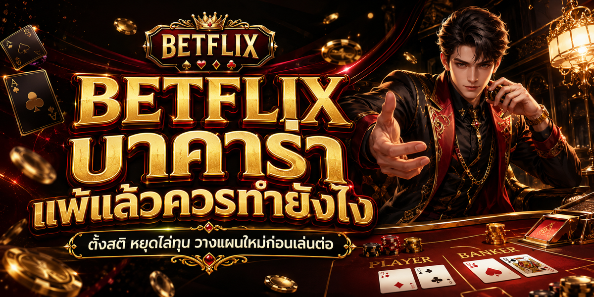BETFLIX บาคาร่าแพ้แล้วควรทำยังไง